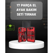 17 Parçalık Profesyonel Manikür Seti – Paslanmaz Çelik thumbnail 1