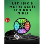 Pratik Kurulumlu 5 Metre Kumandalı Şerit LED thumbnail 1