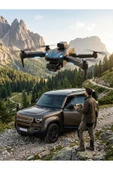 Katlanabilir Profesyonel Görünümlü Kamera Drone thumbnail 4