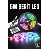 Led Işık 5 Metre Şerit Led RGB Işıklı thumbnail 1