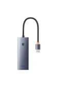 Baseus UltraJoy 4-Port HUB - Gri thumbnail 2
