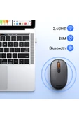 Baseus Baseus Mouse Bluetooth Wireless Computer 1600dpi Silent Mouse With 2.4ghz Usb Nano Receiver For P... thumbnail 5