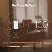 TP-Link Deco E4 1200 Mbps 2'li Router thumbnail 3