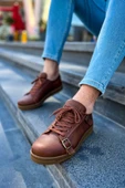 Ch191 - Ckt Side Buckle Erkek Ayakkabı Taba thumbnail 4