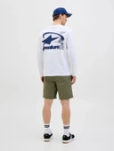 Jack&Jones 12274983 Erkek Sort - Haki thumbnail 3