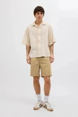 Jack&Jones 12274983 Erkek Sort - Bej thumbnail 1