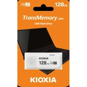 Kioxia U301W 128Gb Usb 3.2 Gen1 Transmemory Flash Disk (Beyaz) thumbnail 1