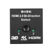 S-Link Sl-Lu613, 2 Port Hdmi, Çift Yönlü Switch Splitter thumbnail 3