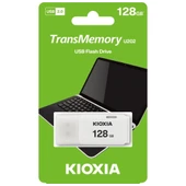 Kioxia U202W 128Gb Usb 2.0 Transmemory Flash Disk (Beyaz) thumbnail 2