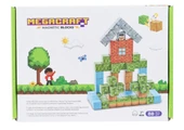 craft Orman ve Ev Temalı Mıknatıslı Bloklar 88 Parça thumbnail 4