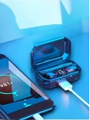 Powerbank Bluetooth Kulaklık M12 thumbnail 1