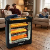 Şömine Tipi Isıtıcı Soba 2400W thumbnail 1