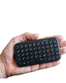 Kablosuz Mini Bluetooth Klavye Telefon Tablet PC Uyumlu thumbnail 2