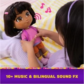 Sesli ve Işıklı Dora Bebeği thumbnail 3