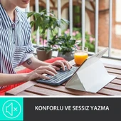 Logitech K380 Bluetooth Multimedya Türkçe Q Klavye (Teşhir) thumbnail 4