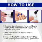 Seche Pacote duplo Clear/Seche VIVE Power thumbnail 5