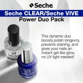 Seche Pacote duplo Clear/Seche VIVE Power thumbnail 3