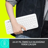 Logitech K380 Bluetooth Multimedya Türkçe Q Klavye (Teşhir) thumbnail 5