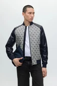 Guess Mono Erkek Bomber Ceket thumbnail 1