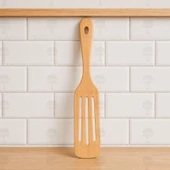 Mien Bambu Delikli Uzun Spatula (7b157) thumbnail 1