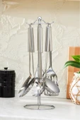 Karaca Apricot Chef 7 Parça Standlı Servis Seti thumbnail 1