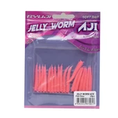 RYUJI JELLY WORM 4CM, 18AD. White Glow thumbnail 2