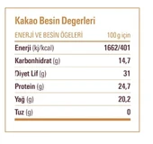 Mehmet Efendi Kakao 250 Gr thumbnail 2