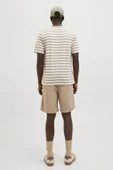 Jack&Jones 12274968 Erkek Sort - Bej thumbnail 2