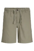 Jack&Jones 12274968 Erkek Sort - Haki thumbnail 5