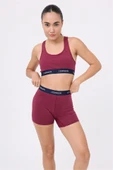 ATHLESHORTS™ Esnek Belli Kadın Uzun Boxer Şort thumbnail 3