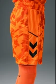 Hummel Line Kaleci Şort Neon Turuncu Çocuk thumbnail 6