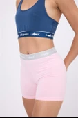 ATHLESHORTS™ Esnek Belli Kadın Uzun Boxer Şort thumbnail 3