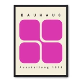 Cuadro bauhaus pembe şekiller thumbnail 1