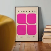 Cuadro bauhaus pembe şekiller thumbnail 2