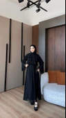 azure elit şallı elbise thumbnail 5