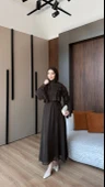 azure elit şallı elbise thumbnail 2