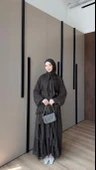 vera şifon elbise şallı thumbnail 2
