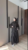 vera şifon elbise şallı thumbnail 1