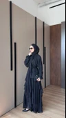 vera şifon elbise şallı thumbnail 2