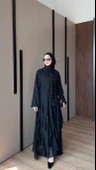vera şifon elbise şallı thumbnail 3
