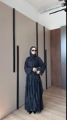 vera şifon elbise şallı thumbnail 1