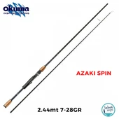 Okuma Azaki Spin 2.44mt 7-28gr (2P) Spin Kamış thumbnail 1