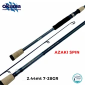 Okuma Azaki Spin 2.44mt 7-28gr (2P) Spin Kamış thumbnail 2