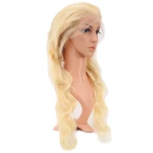 Gerçek Front Lace Dalgalı Platin Tül Peruk / 75/80cm thumbnail 2