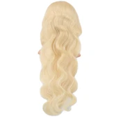 Gerçek Front Lace Dalgalı Platin Tül Peruk / 80/85cm thumbnail 4