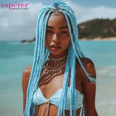 Sentetik Örgülük Esperer 100 Gr. / Açık Mavi thumbnail 1