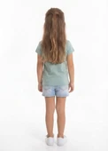 Kız Çocuk Yeşil T-Shirt thumbnail 3
