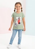 Kız Çocuk Yeşil T-Shirt thumbnail 1