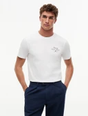 SCRIPT STACK REGULAR TEE Erkek Beyaz T-Shirt - MW0MW43224 thumbnail 2