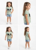 Kız Çocuk Yeşil T-Shirt thumbnail 4